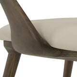 Mason Mid-Century Modern Beige & Grey Ash Dining Chair (Set of 2)
