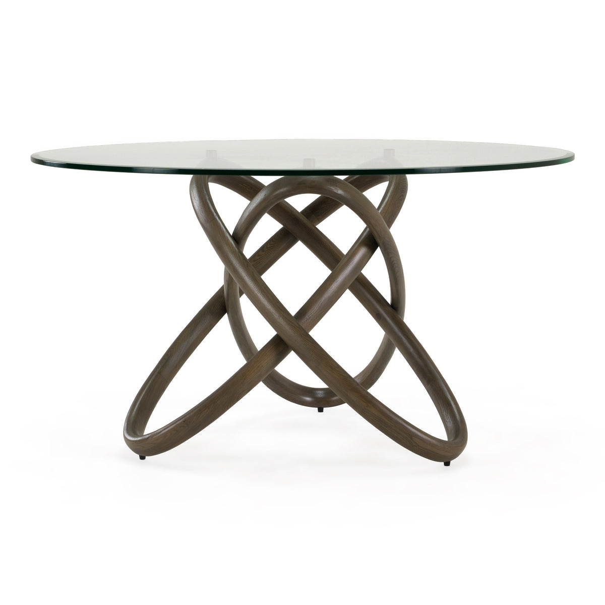 Mason Modern Round Grey Ash Dining Table