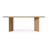 Masuda Modern Natural Ash Rectangular Dining Table