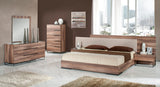 Matteo Italian Modern Walnut Chest