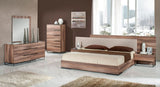 Matteo Modern Italian Walnut Dresser