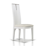 Maxi White Gloss Chair (Set of 2)