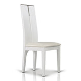 Maxi White Gloss Chair (Set of 2)