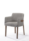 Jordan Modern Walnut & Grey Dining Set