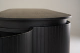 Miami Modern Black Oak Buffet