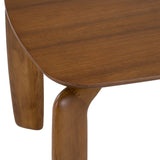 Michael Mid-Century Modern Walnut 71" Dining Table