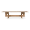Mineola Modern Natural White Oak 110" Dining Table