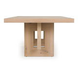 Mineola Modern Natural White Oak Dining Table