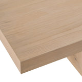Mineola Modern Natural White Oak 110" Dining Table