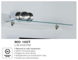 MO-USA3 Modena Modern Black TV Entertainment System Made In Italy