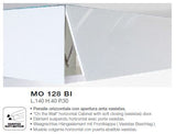 MO-USA3 Modena Modern Black TV Entertainment System Made In Italy