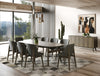  Mielcasa | Wenge Modrest Costello Mid Century Modern Wenge Dining Set | SKU VGMA-MIT-3202-SET | MPN: 82627 | Free Delivery & Free Return