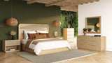Gavin Modern Natural Ash + Rattan Chest