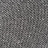 Maury Modern Grey Fabric + Black Dining Chair