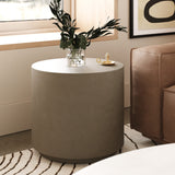 Morley Modern Round End Table