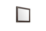 Moontide Modern Smoked Ash & Gold Mirror