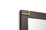 Moontide Modern Smoked Ash & Gold Mirror