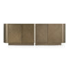 Moorgate Modern Travertine Ceramic + Bronze Buffet
