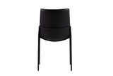 Murray Modern Black Vegan Leather Dining Chair (Set of 2)