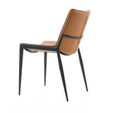 Murray Modern Camel Vegan Leather Dining Chair (Set of 2)