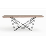 Naomi Modern Walnut Dining Table