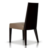 Noble Modern Dark Brown Veneer Chair