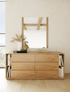 Jagger Modern Natural Oak Mirror