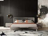 Soria Modern Grey Wash Bed