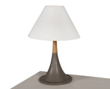  Mielcasa | Grey Modrest Nunez Modern Concrete & Oak Table Lamp | SKU VGGR901645 | MPN: 75515 | Free Delivery & Free Return