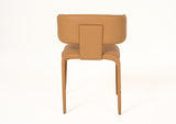 Odessa Modern Camel Vegan Leather Dining Chair