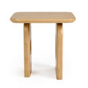 Oshana Modern White Oak End Table
