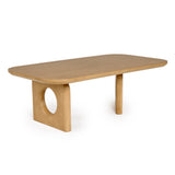 Oshana Modern White Oak Coffee Table