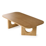 Oshana Modern White Oak Coffee Table