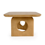 Oshana Modern White Oak Coffee Table