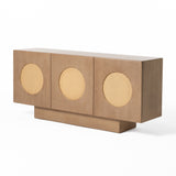 Oshana Modern White Oak Buffet