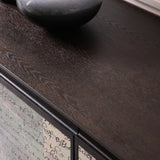Phelan Modern Smoked Ash & Brass Buffet