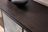 Phelan Modern Smoked Ash & Brass Buffet