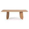 Prado Modern White Oak Dining Table