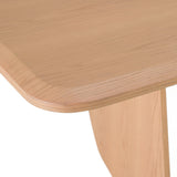 Prado Modern White Oak Dining Table