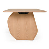 Prado Modern White Oak Dining Table