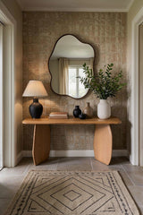 Prado Modern White Oak Console Table