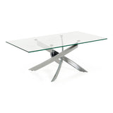 Pyrite Modern Glass Coffee Table