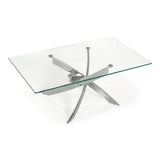 Pyrite Modern Glass Coffee Table