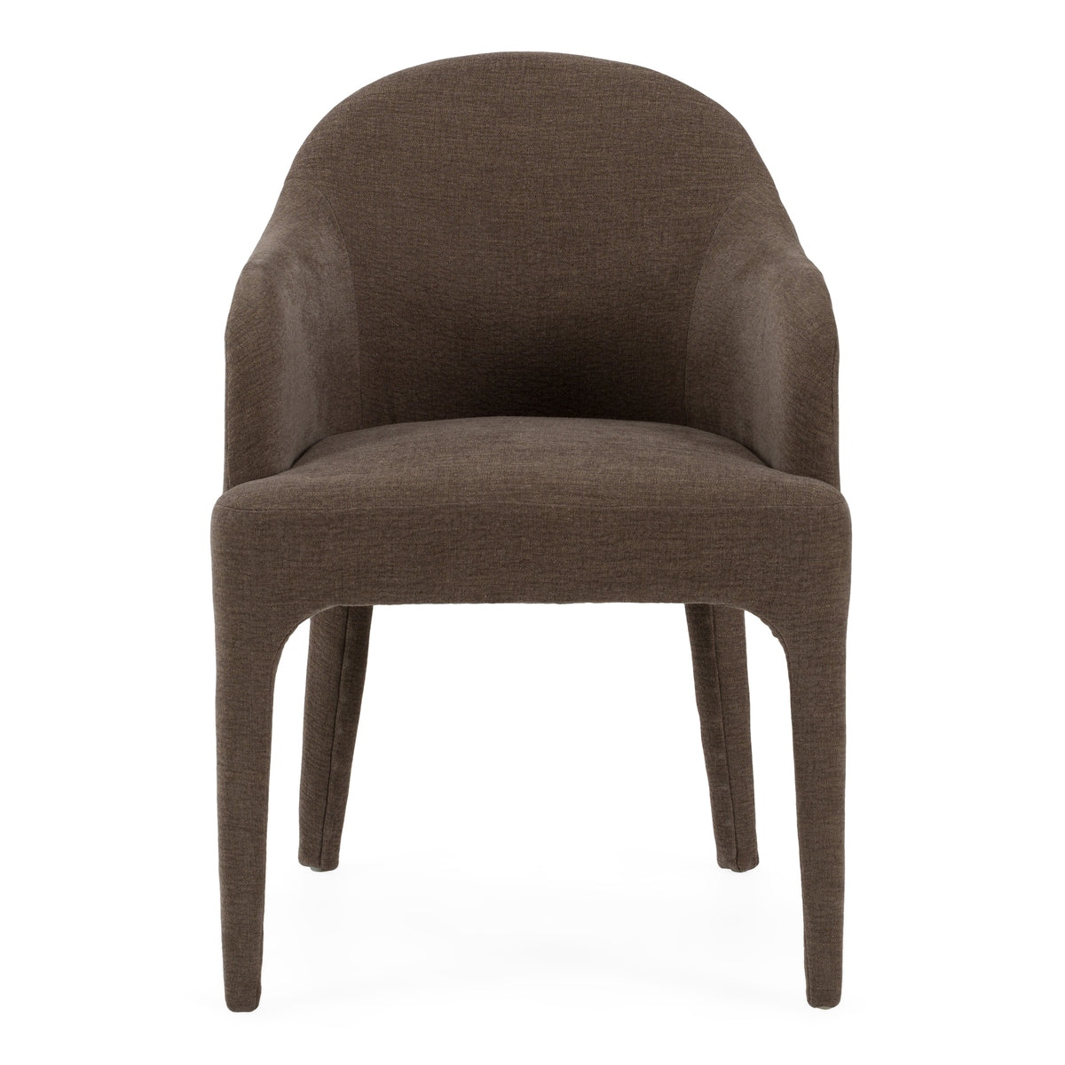 Reedy Modern Brown Fabric Dining Chair