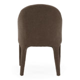 Reedy Modern Brown Fabric Dining Chair