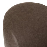Reedy Modern Brown Fabric Dining Chair