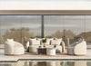 Tabarca Outdoor Beige Fabric 3 Seat Sofa