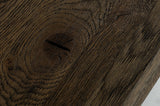 Renzo Modern Oak & Concrete 118" Dining Table
