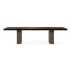 Renzo Modern Oak & Concrete 118" Dining Table