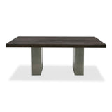 Renzo Modern Oak & Concrete 79" Dining Table
